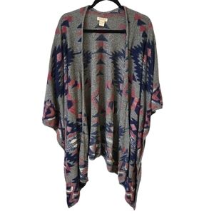 Lucky Brand Tribal Print Shawl